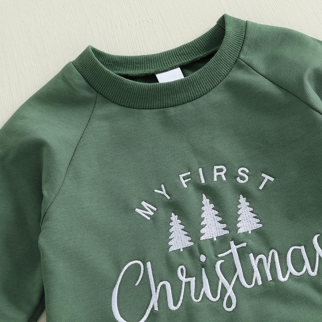 Newborn Thanksgiving Sweatshirt Jumpsuit Romper D130790