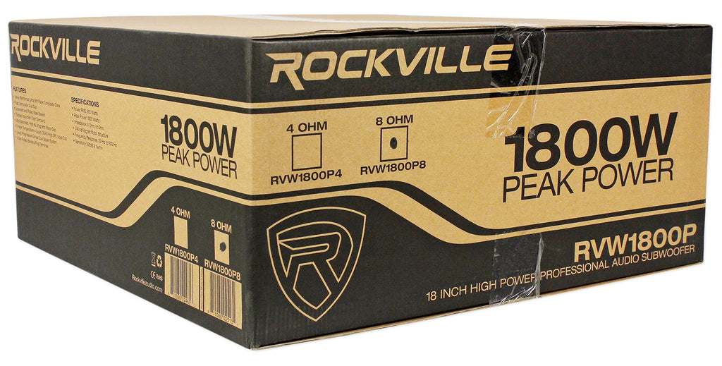18" Raw DJ PA Replacement Subwoofer V652123
