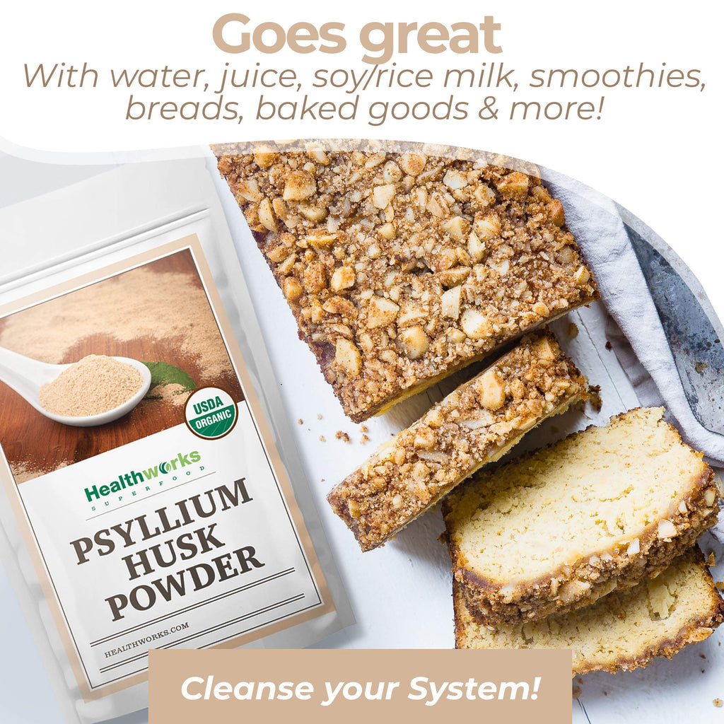 Organic Psyllium Husk Powder 2 lb Z465121